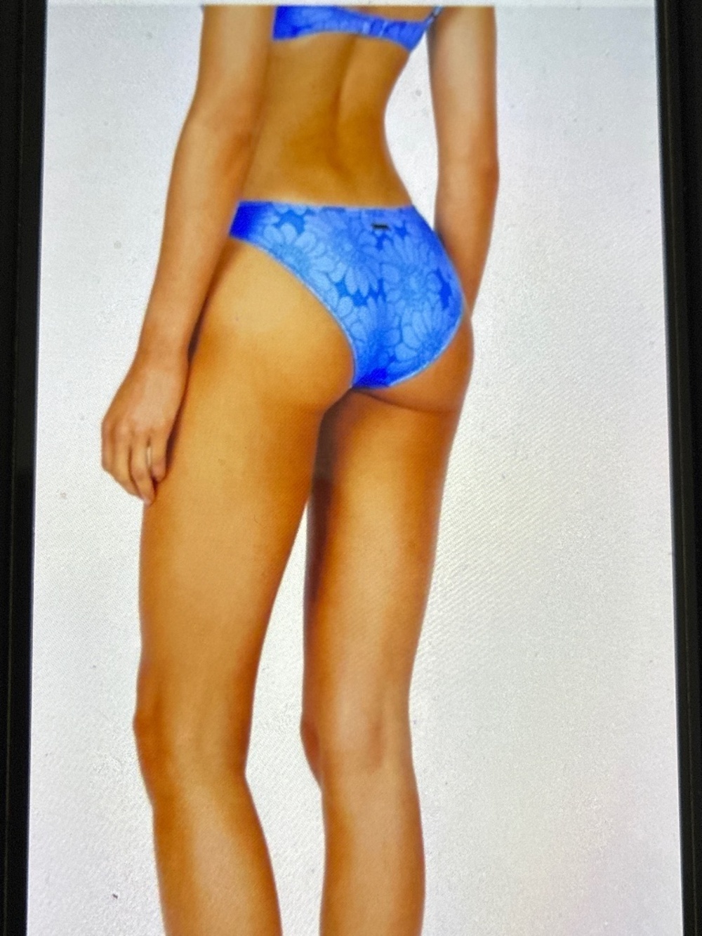 Triangl bikini bottom Rina Ocean Floral Print (Medium)